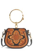 Chloe Small Nile Calfskin Leather Bracelet Bag -