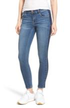 Women's 1822 Denim Side Stripe Skinny Jeans - Blue
