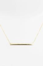 Women's Argento Vivo Bar Pendant Necklace