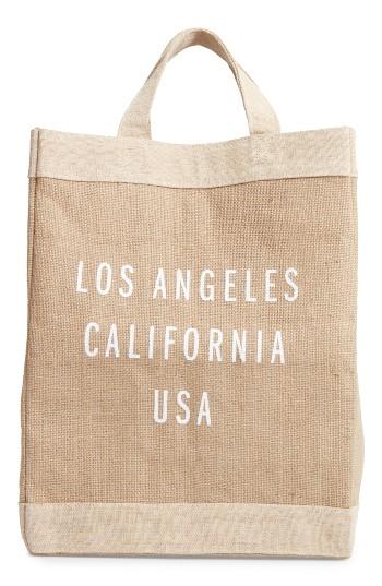 Apolis Los Angeles Simple Market Bag - Brown