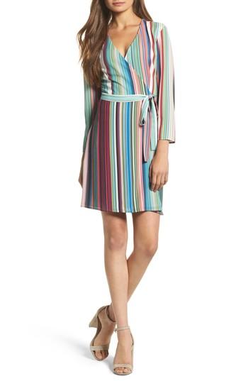Women's Charles Henry Wrap Minidress