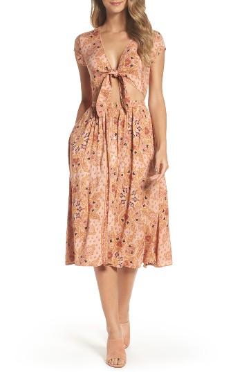Women's Knot Sisters Park Slope Cutout Midi Dress