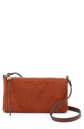 Hobo Riff Leather Crossbody Bag - Brown