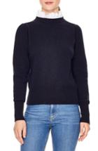 Women's Sandro Stevy Wool Blend Sweater - Blue