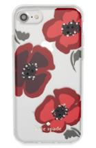 Kate Spade New York Jeweled Poppy Iphone 7 & 7 Case - Red