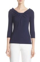 Women's Michael Kors Twist Neck Stretch Jersey Top