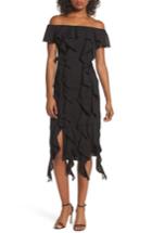 Women's C/meo Collective Dream State Off The Shoulder Sheath Dress - Black