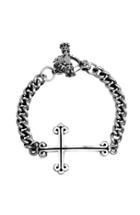 Men's King Baby Cross Chain Bracelet