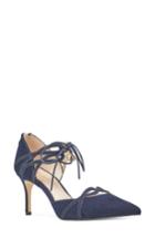 Women's Nine West Mayeff Ankle Tie Pump M - Blue