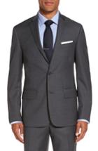 Men's Nordstrom Men's Shop Classic Fit Solid Wool Suit R - Grey