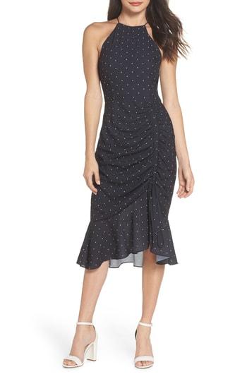 Women's Cooper St Portia High Neck Midi Dress - Black