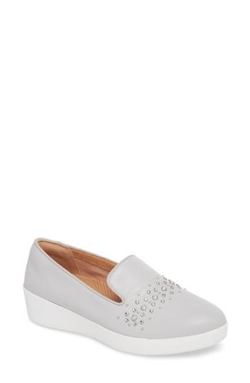 Women's Fitflop Audrey Loafer M - White