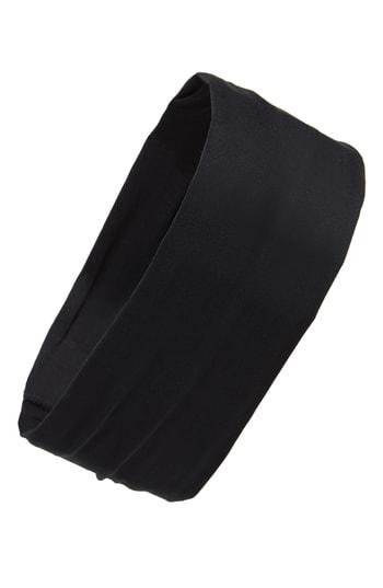 L. Erickson Set Of 2 Italian Bandeau Head Wraps, Size - Black