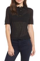 Women's Lafayette 148 New York Antonia Stripe Rugby Shirt