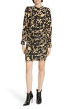 Women's Veronica Beard Amile Stretch Silk Minidress