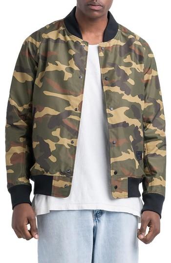 Men's Herschel Supply Co. Varsity Jacket - Green