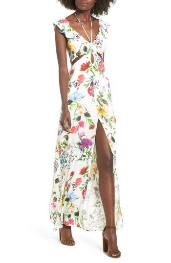 Women's Afrm Alya Maxi Dress - White