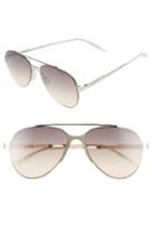 Women's Carrera Eyewear 55mm Aviator Sunglasses - Light Gold