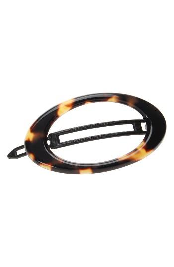 L. Erickson Tige Boule Barrette, Size - Brown