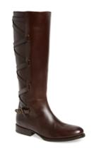 Women's Frye Jordan Strappy Knee High Boot M - Brown