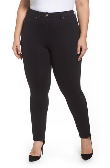 Women's Ashley Graham X Marina Rinaldi Odalisca Jersey Pants - Black