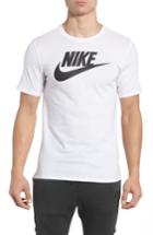 Men's Nike 'tee-futura Icon' Graphic T-shirt, Size - White