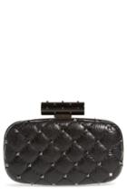 Valentino Garavani Rockstud Matelasse Leather Minaudiere -
