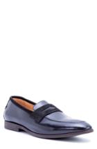 Men's Robert Graham Apron Toe Penny Loafer M - Black