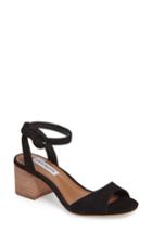 Women's Steve Madden Runway Sandal .5 M - Black