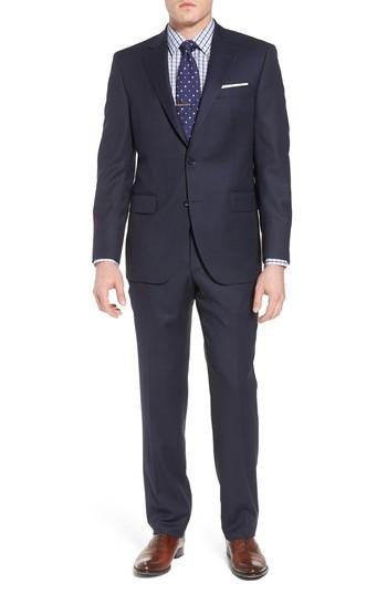 Men's Peter Millar Classic Fit Bird's Eye Wool Suit