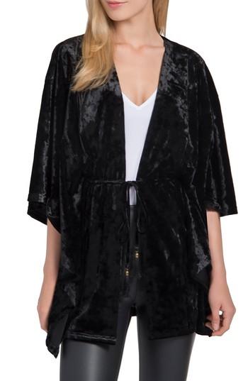 Women's Lysse Willa Crushed Velvet Wrap - Black