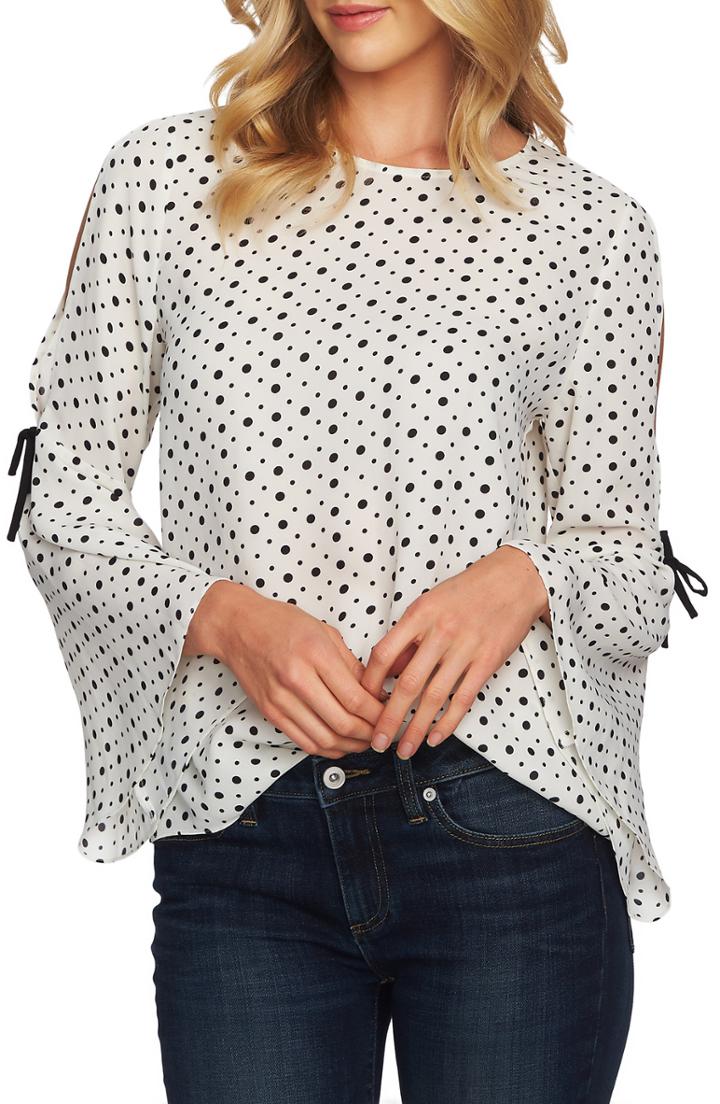 Women's Lucky Brand Mixed Print Tunic - Red