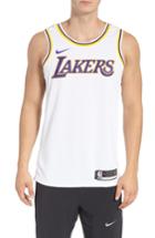 Men's Nike La Lakers Swingman Home Jersey - White
