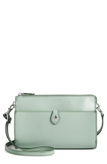 Lodis Audrey Under Lock & Key Vicky Convertible Leather Crossbody Bag - Green
