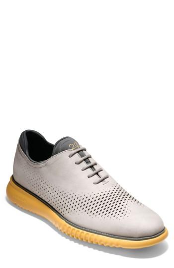 Men's Cole Haan 2.zerogrand Wingtip .5 M - Grey