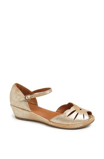 Women's Gentle Souls 'lily Moon' Sandal M - Metallic