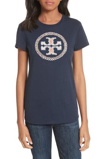Women's Tory Burch Maya Tee - Blue