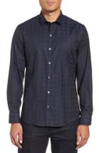 Men's Zachary Prell Torres Check Sport Shirt - Blue