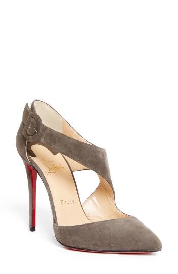 Women's Christian Louboutin Sharpeta Pump .5us / 35.5eu - Grey