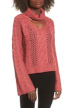 Women's Leith Choker Sweater - Red