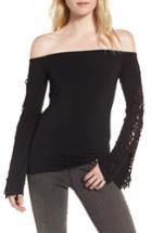 Women's Bailey 44 Nocturnal Off The Shoulder Top - Black