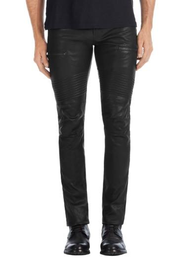 Men's J Brand Acrux Skinny Leg Leather Pants