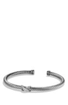 Women's David Yurman 'x' Bracelet With Diamonds