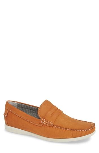 Men's 1901 Napa Penny Loafer .5 M - Orange