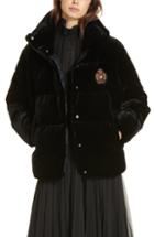 Women's The Great. Heart Embroidered Puffer Coat