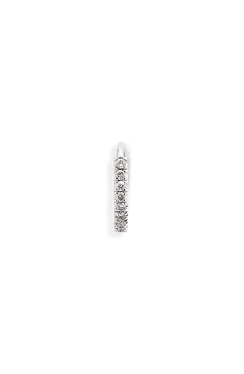 Women's Maria Tash Diamond Eternity Hoop Earring