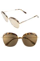 Women's Sonix Birdie 60mm Oversize Sunglasses - Brown Tort/ Amber Mirror