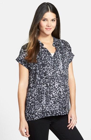 Women's Loyal Hana 'carrie' V-neck Maternity Top - Black