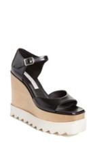 Women's Stella Mccartney Platform Wedge Sandal Us / 40eu - Black