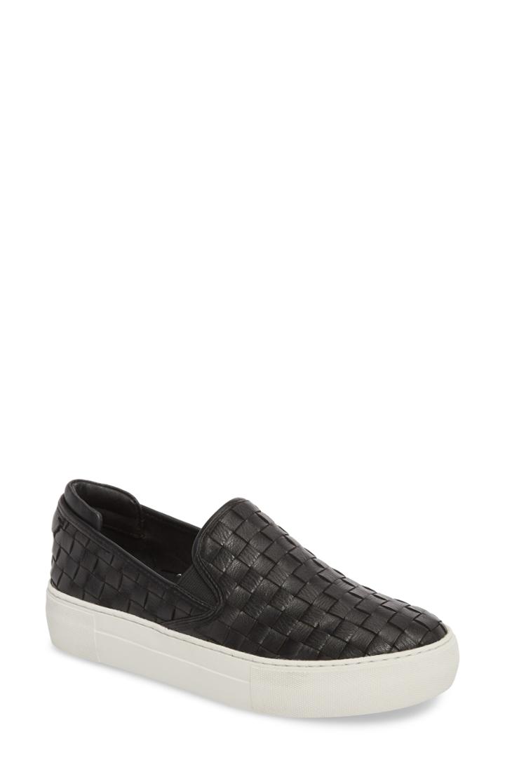 Women's Jslides Proper Slip-on Sneaker .5 M - Black